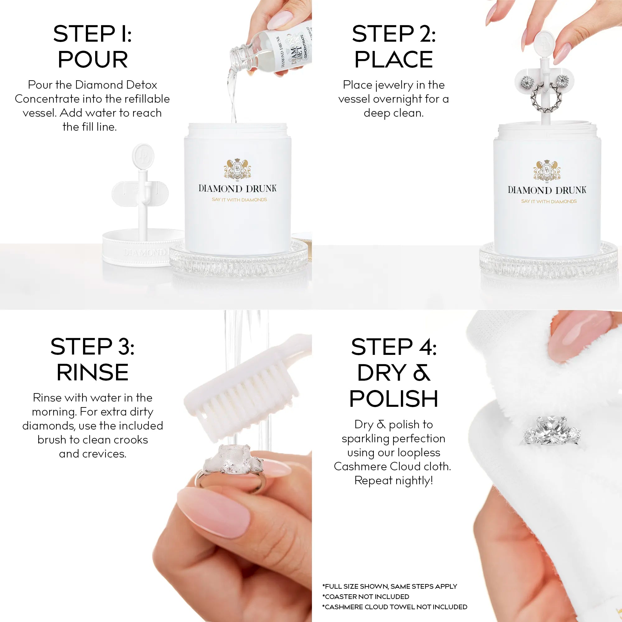 Diamond Detox Travel Size Concentrates – Wellness Retreat No. 24