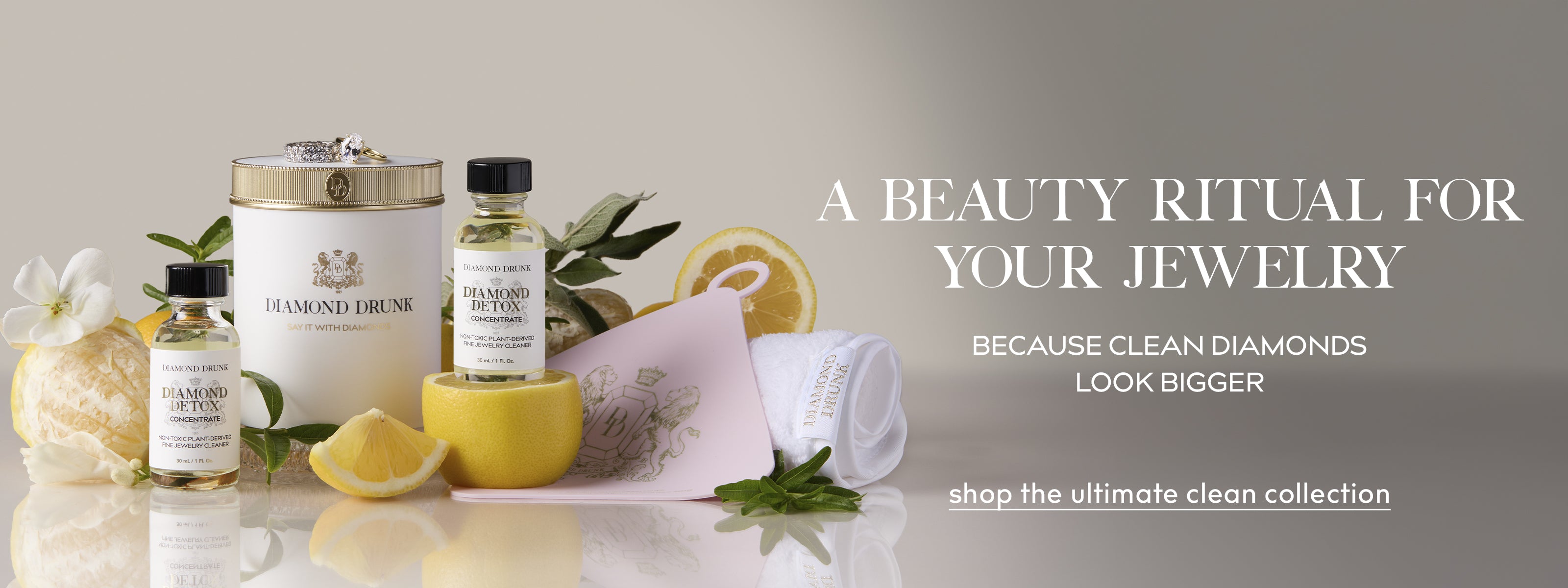 Diamond Drunk Premium Non-toxic Jewelry Cleaner